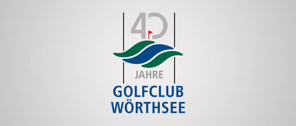 Logo vom Golfclub Wörthsee, der sein 40. Jubiläum feierte